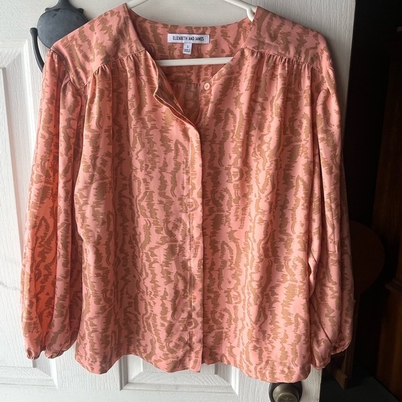 Elizabeth and James Coral Blouse - Picture 3 of 5